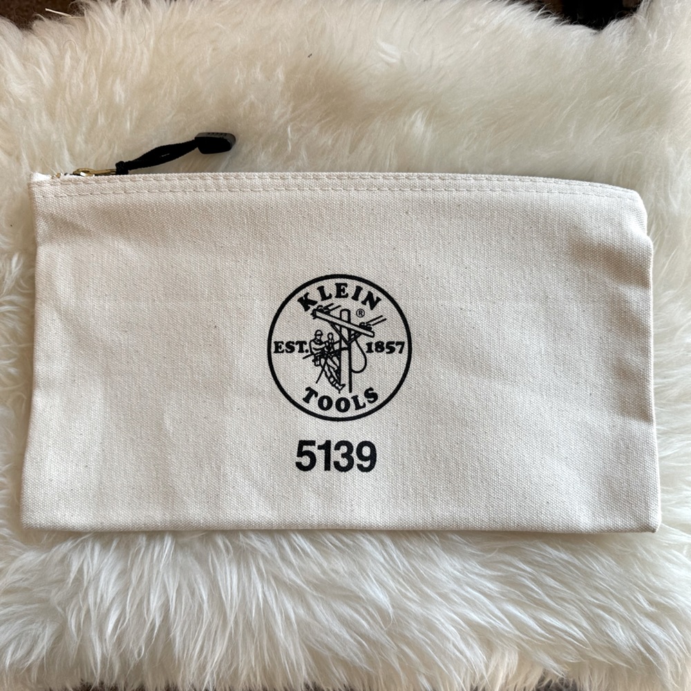 Klein Tools * Canvas Pouch 5139. Excellent condition. Made in the USA 🇺🇸